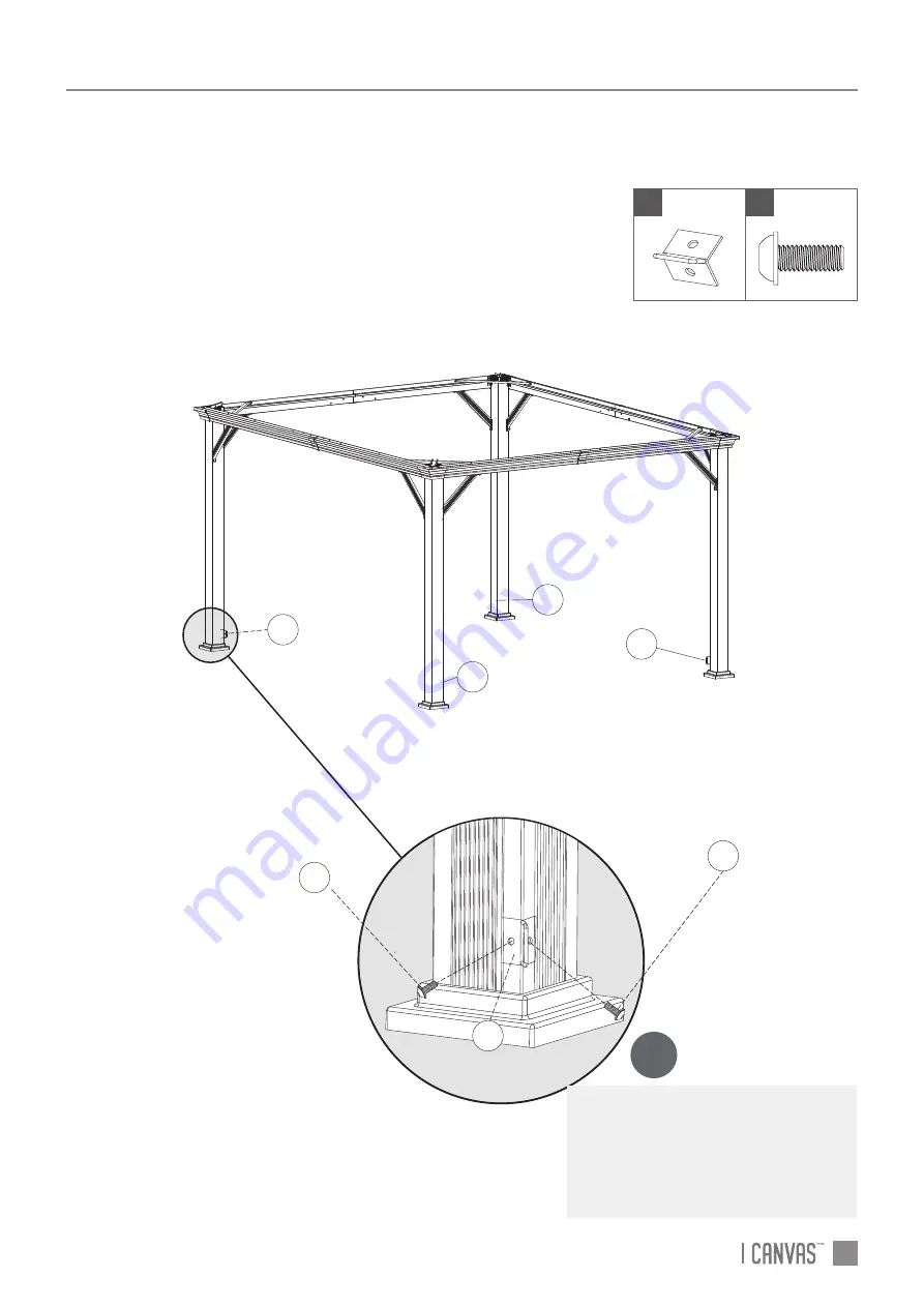 Canvas 088-1391-4 Assembly Instructions Manual Download Page 25