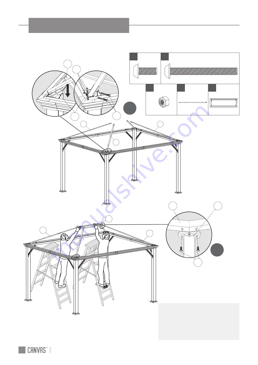 Canvas 088-1391-4 Assembly Instructions Manual Download Page 65