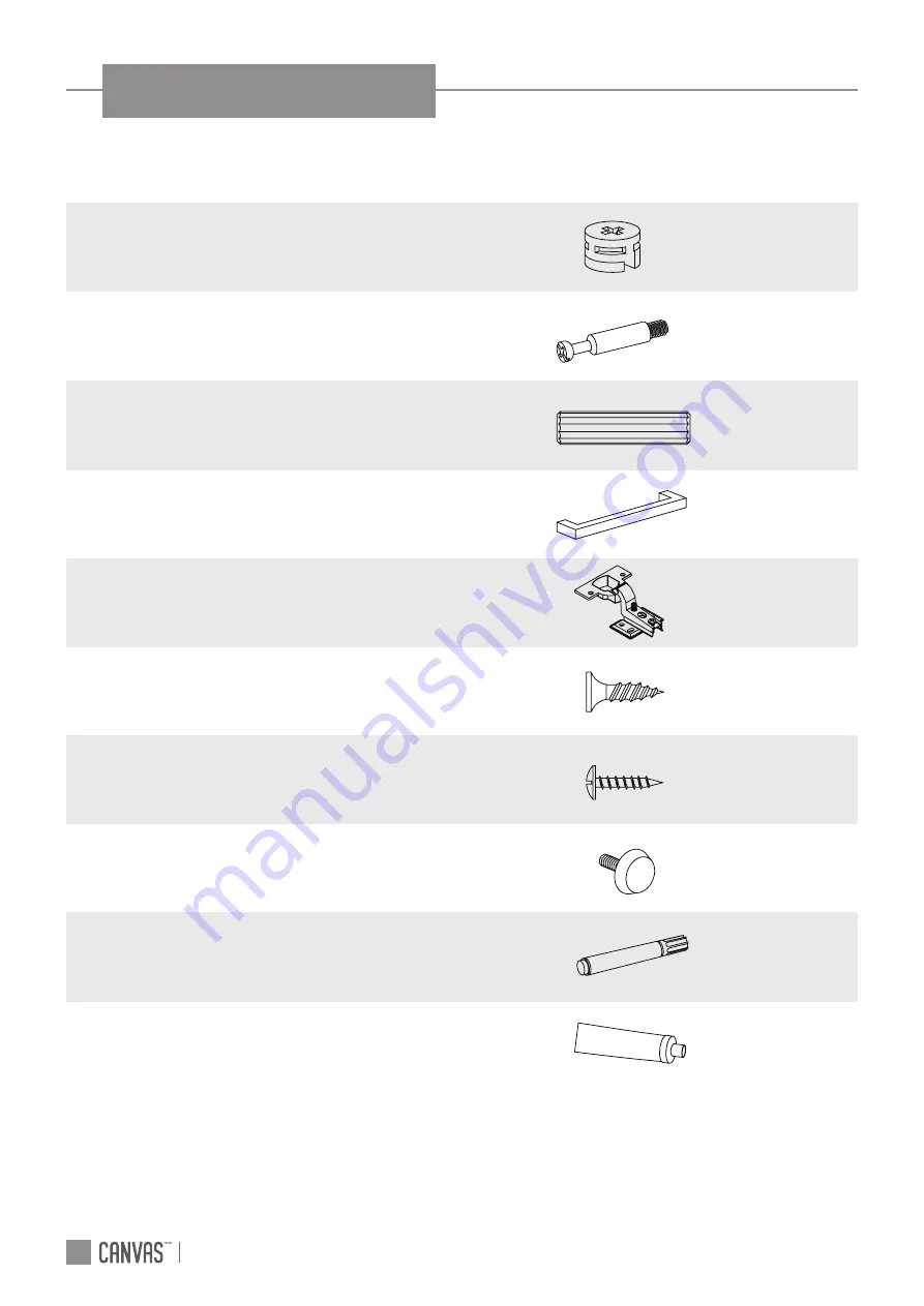 Canvas CRESTON 063-6338-2 Assembly Instructions Manual Download Page 6