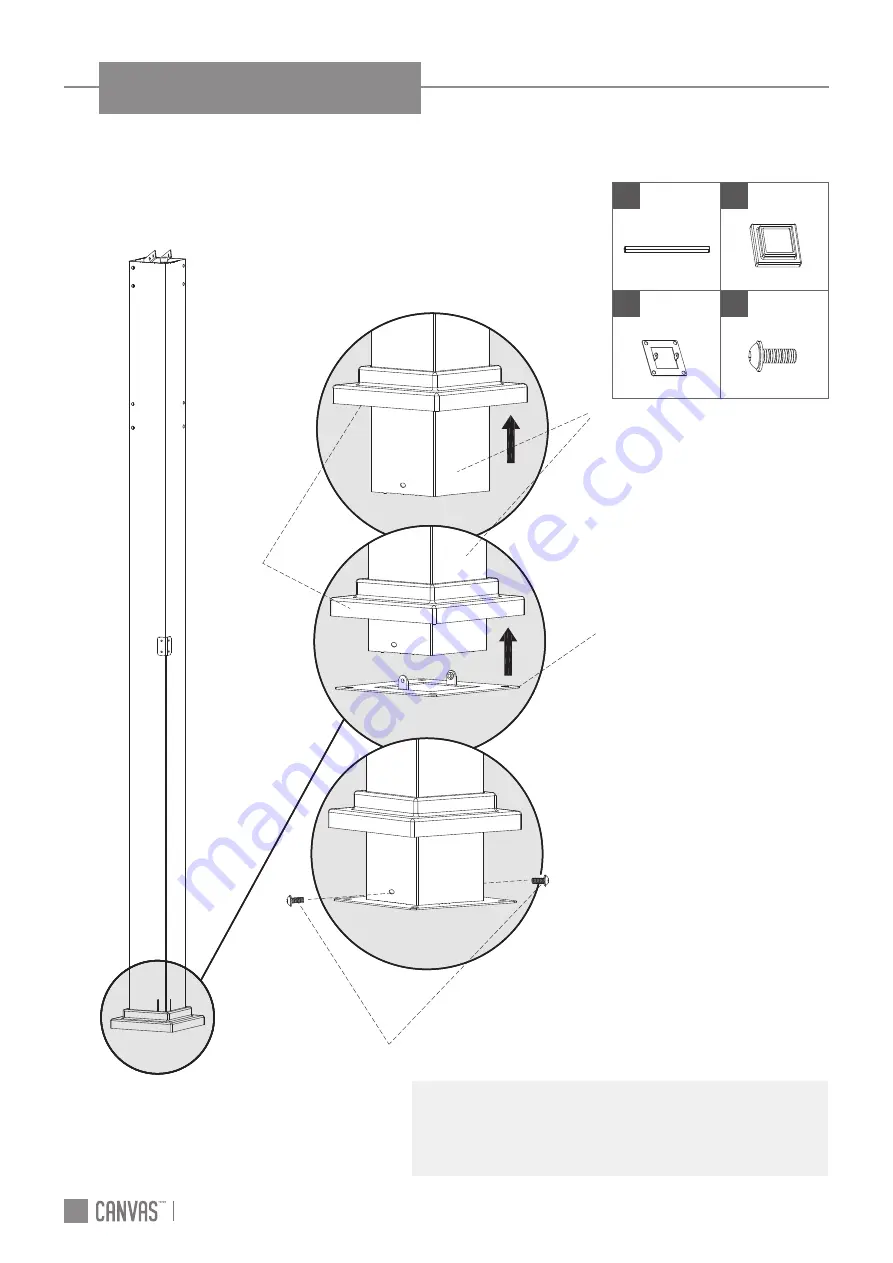 Canvas SKYLINE 088-2258-8 Manual Download Page 14