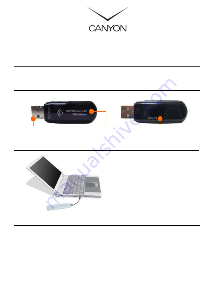 Canyon CNP-WF518N3 Quick Manual Download Page 1