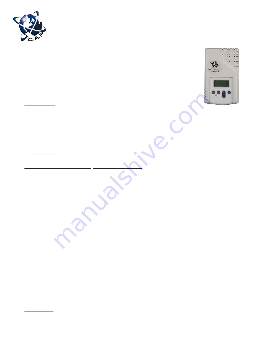 CAP PPM-3 Instructions Download Page 1