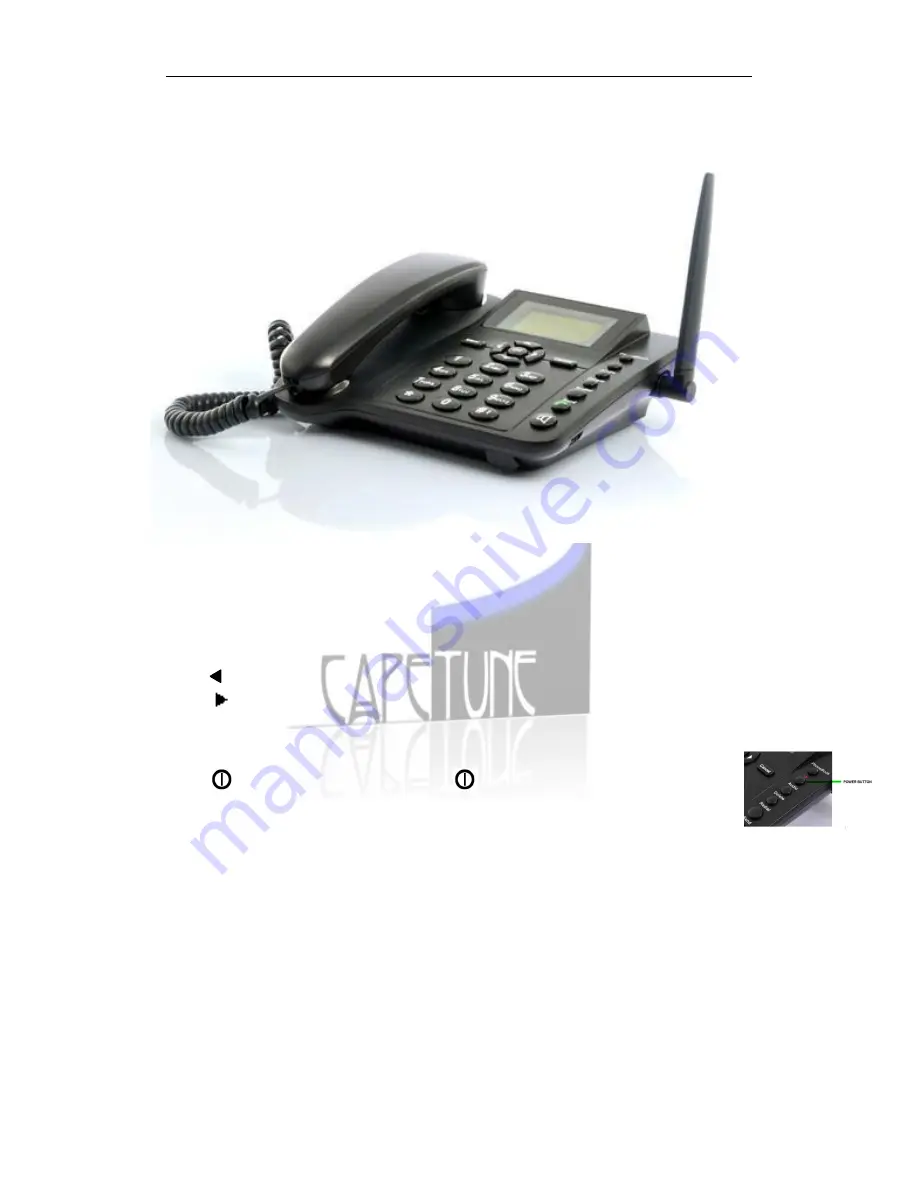 Capetune GSM FWP-6288 Скачать руководство пользователя страница 5