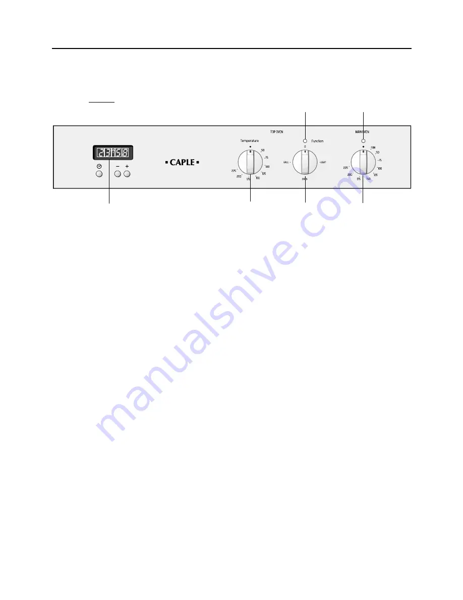 Caple C 302 Instruction Manual Download Page 9