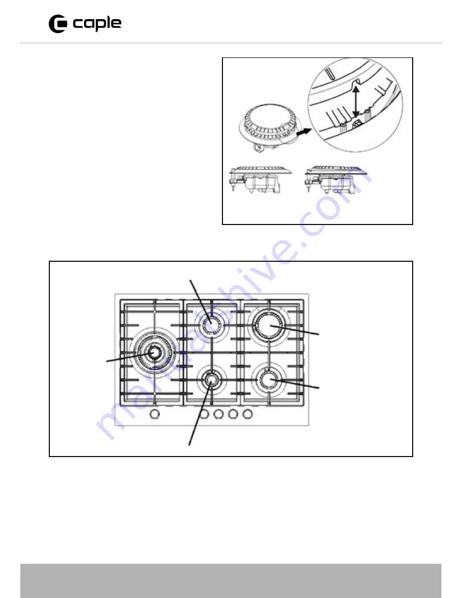 Caple C772G Instruction Manual Download Page 18