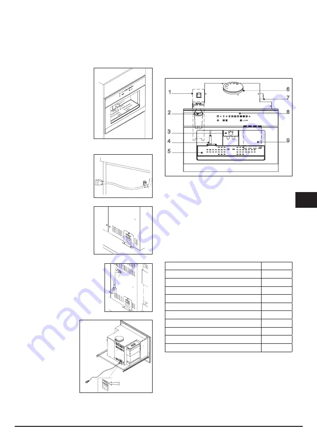 Caple CM461 Instruction Manual Download Page 63