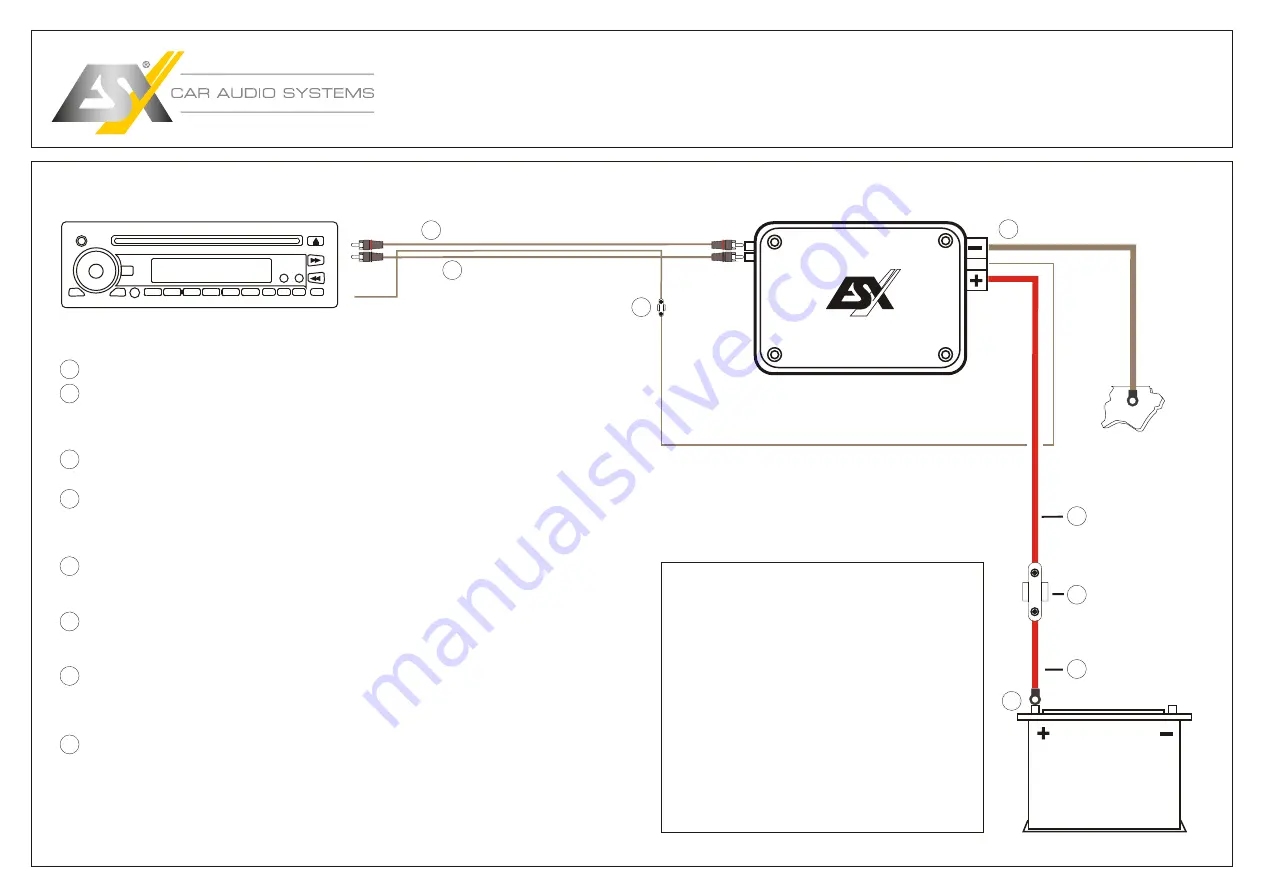 Car audio systems SX10WK Скачать руководство пользователя страница 2