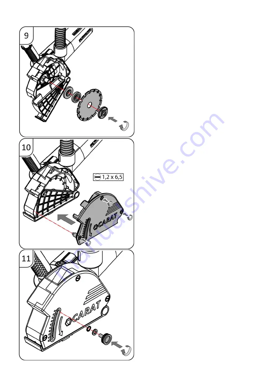 Carat Dustcatch 125 Operating Instructions Manual Download Page 5