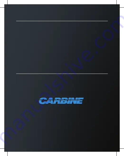 Carbine 32cs Owner'S Manual Download Page 12