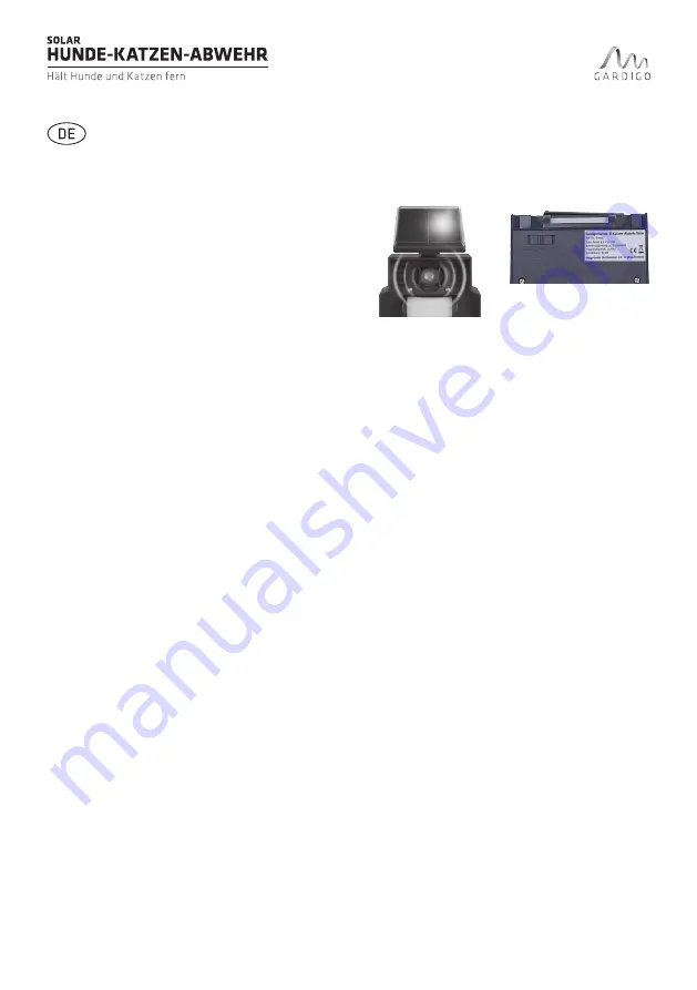 Cardigo 60055 Instruction Manual Download Page 1