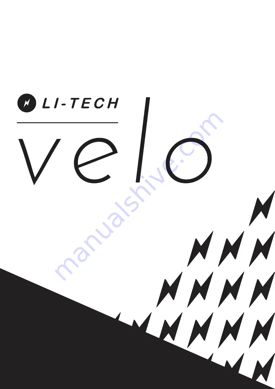 CareCo Li-Tech Velo Instruction Manual Download Page 1