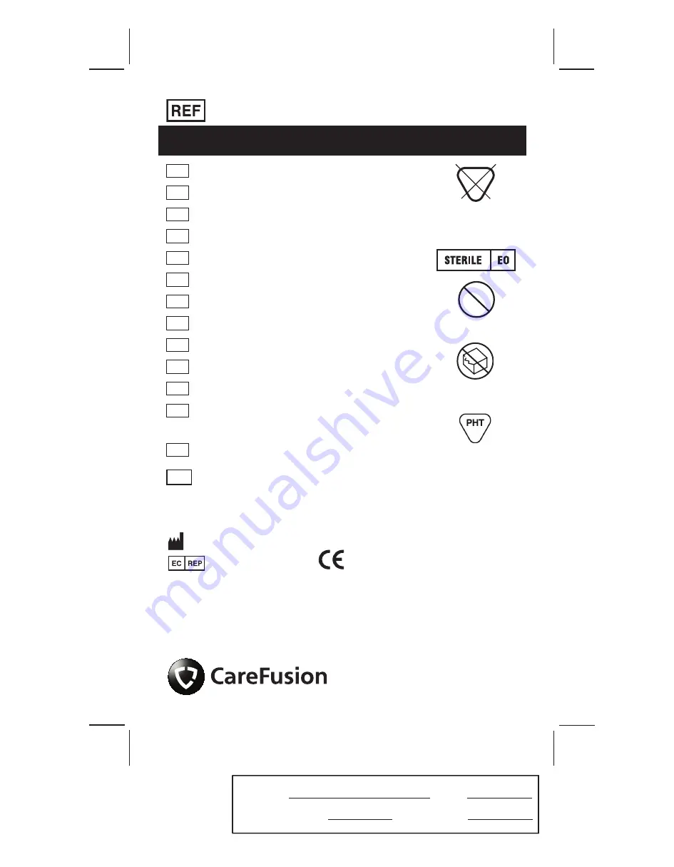 CareFusion PleurX 50-7245 Manual Download Page 1