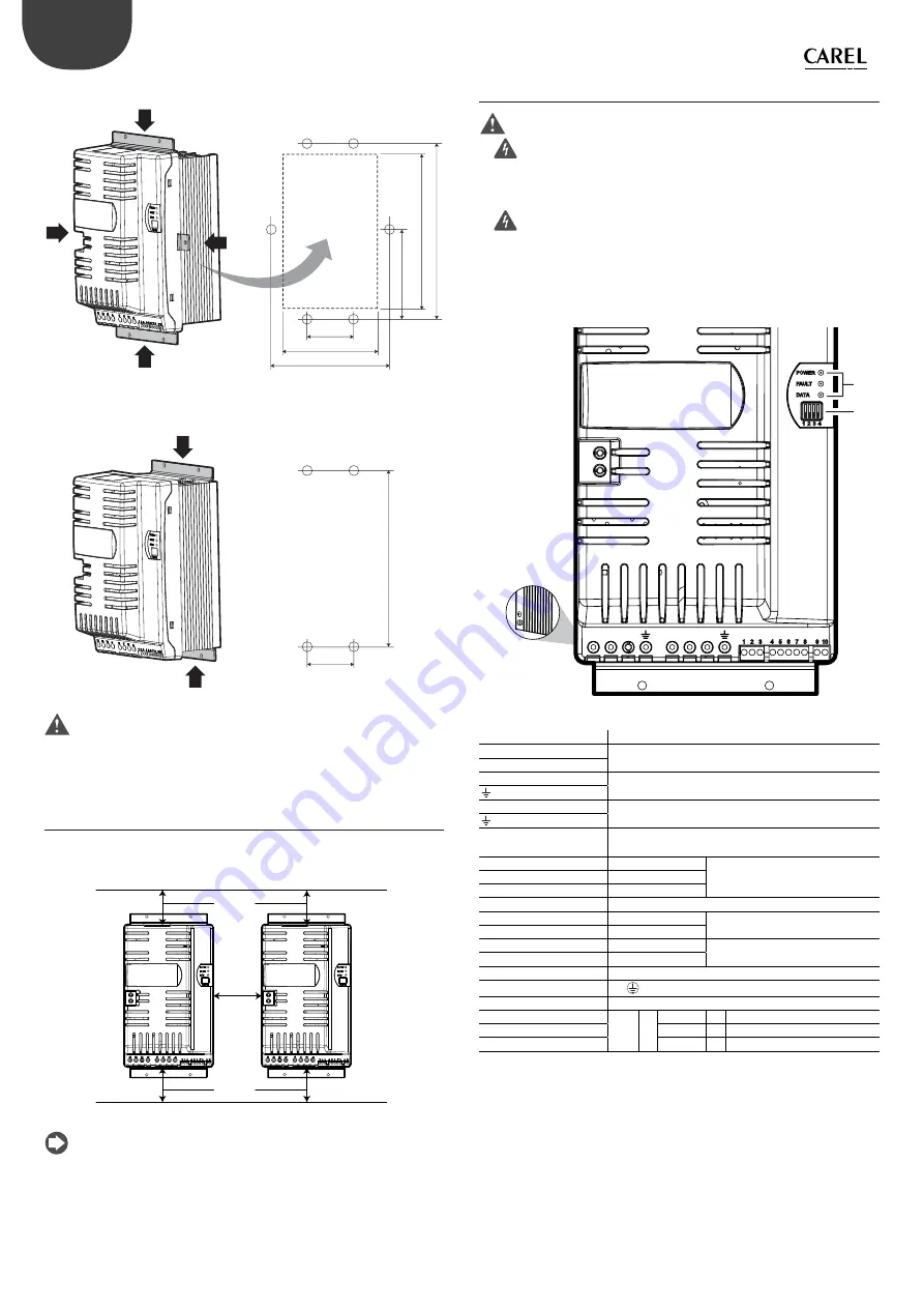 Carel Power+ User Manual Download Page 10