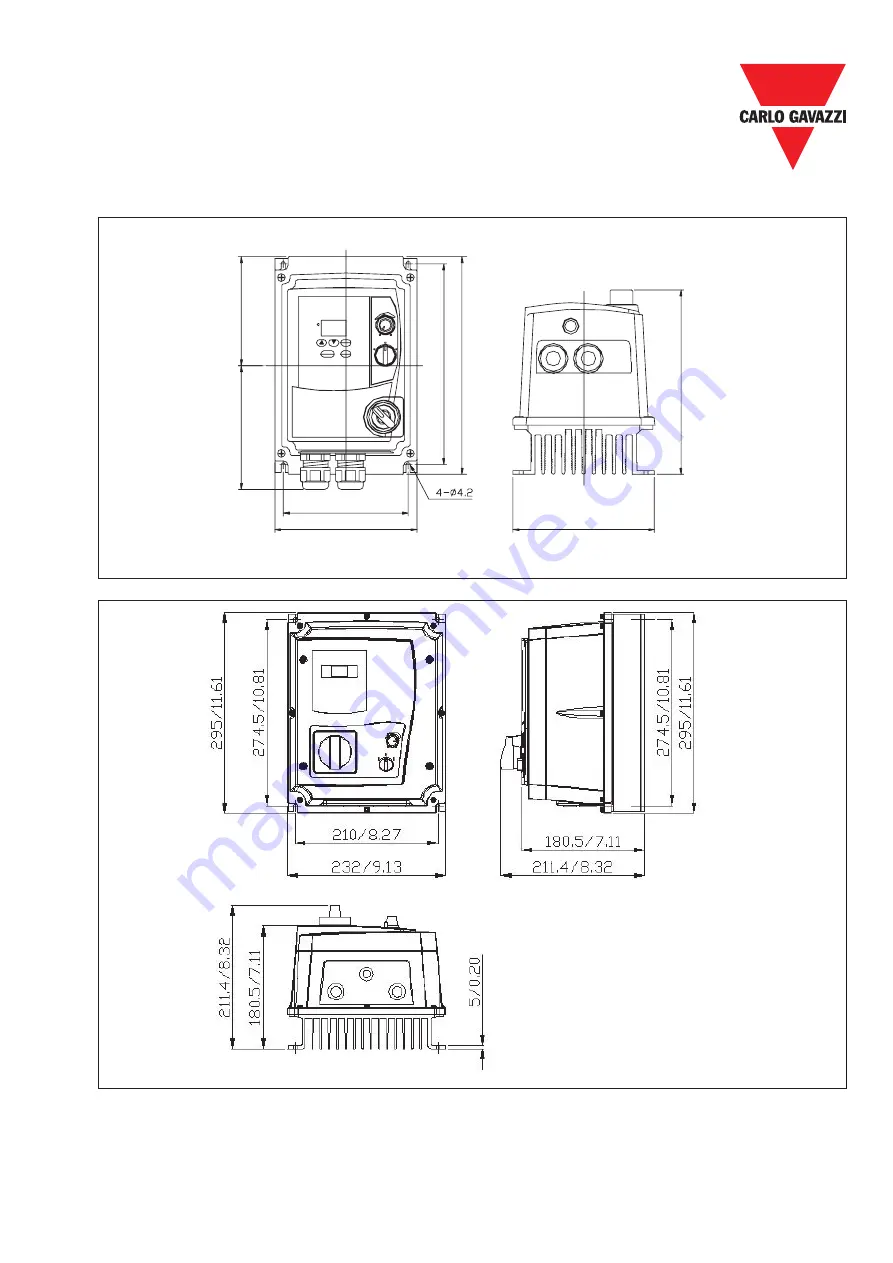 CARLO GAVAZZI RVDFA110020 Advanced User'S Manual Download Page 24