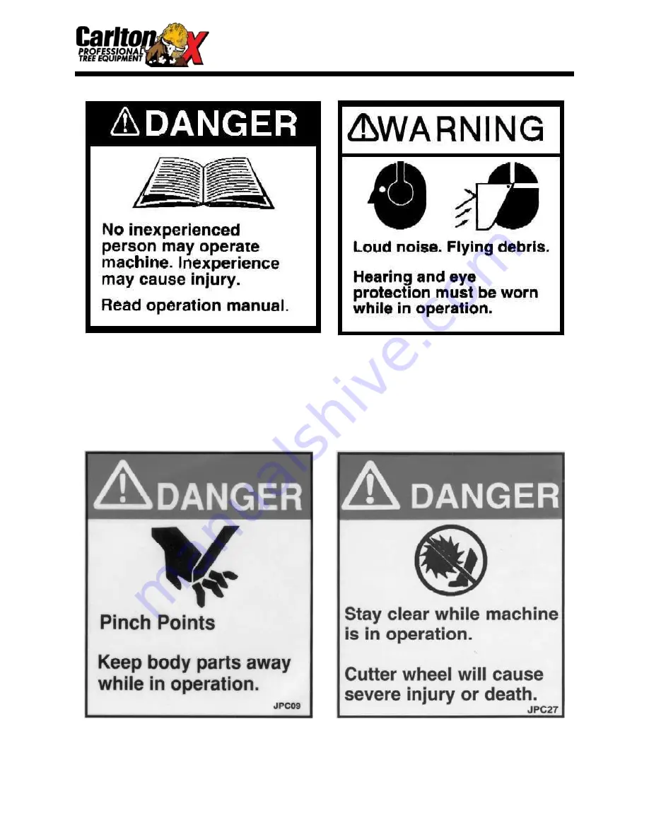 Carlton SP6016 Series Owner'S Manual Download Page 4