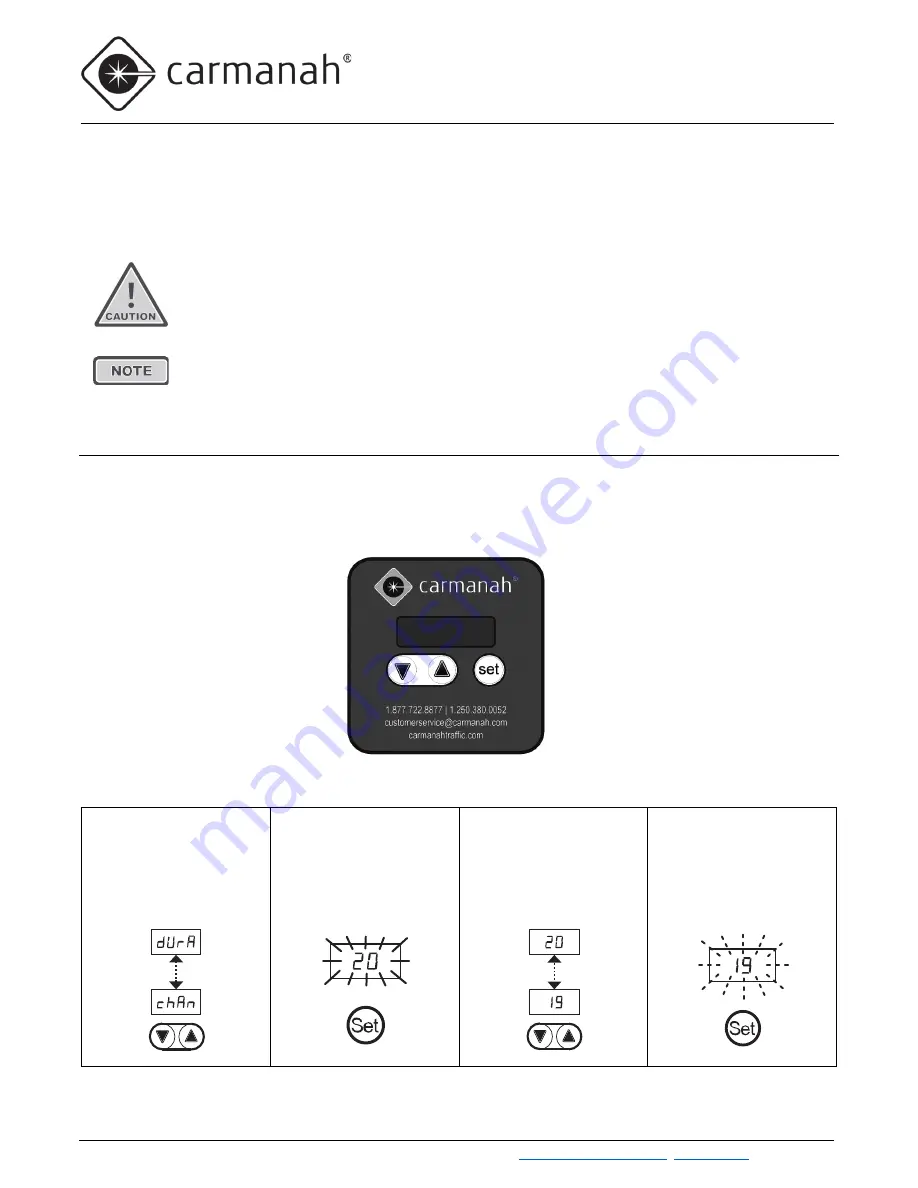 Carmanah G Series User Manual Download Page 69