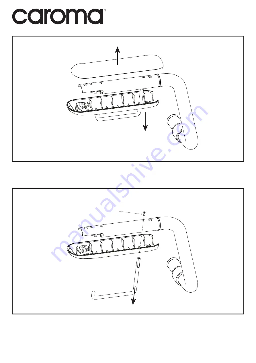 Caroma CARE ARMREST Installation Instructions Download Page 2