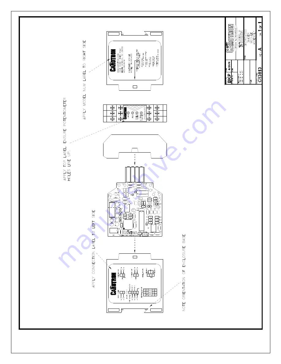 Carotron DIV280-000 Instruction Manual Download Page 15