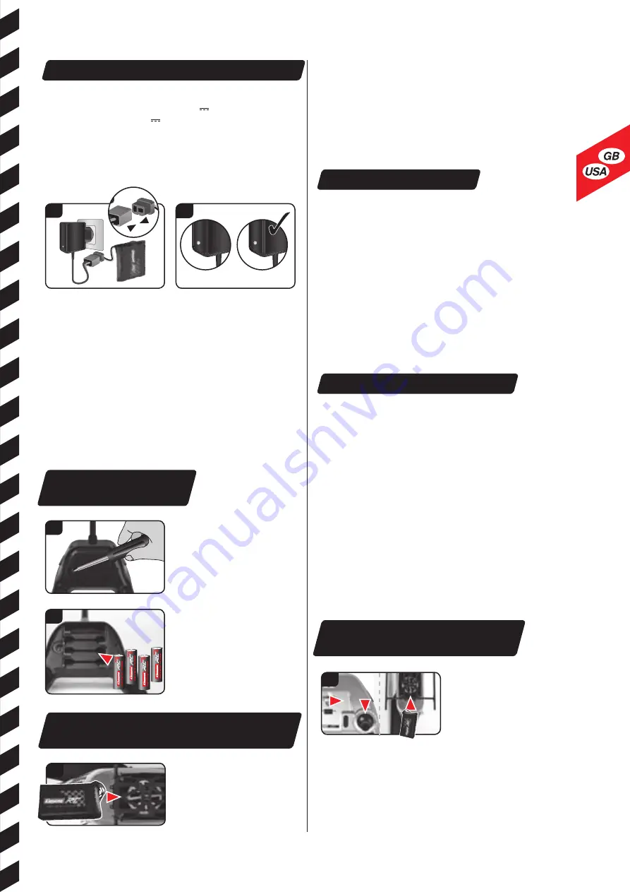 Carrera RC 501001 Assembly And Operating Instructions Manual Download Page 11