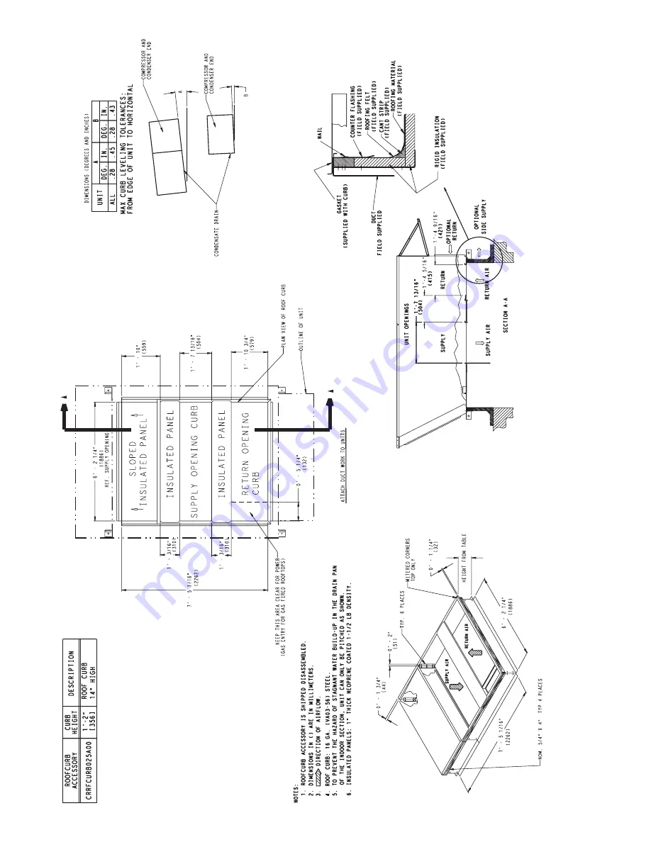 Carrier 48TM016 Installation, Start-Up And Service Instructions Manual Download Page 4