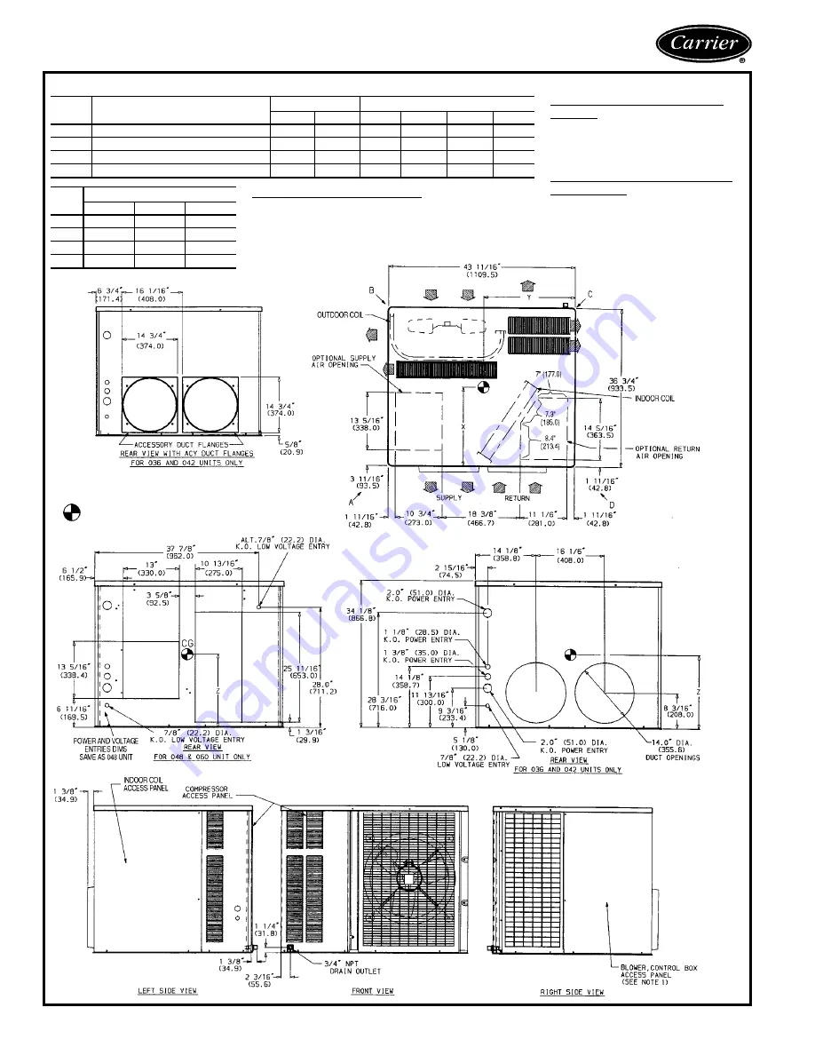 Carrier 50HX024 Скачать руководство пользователя страница 8