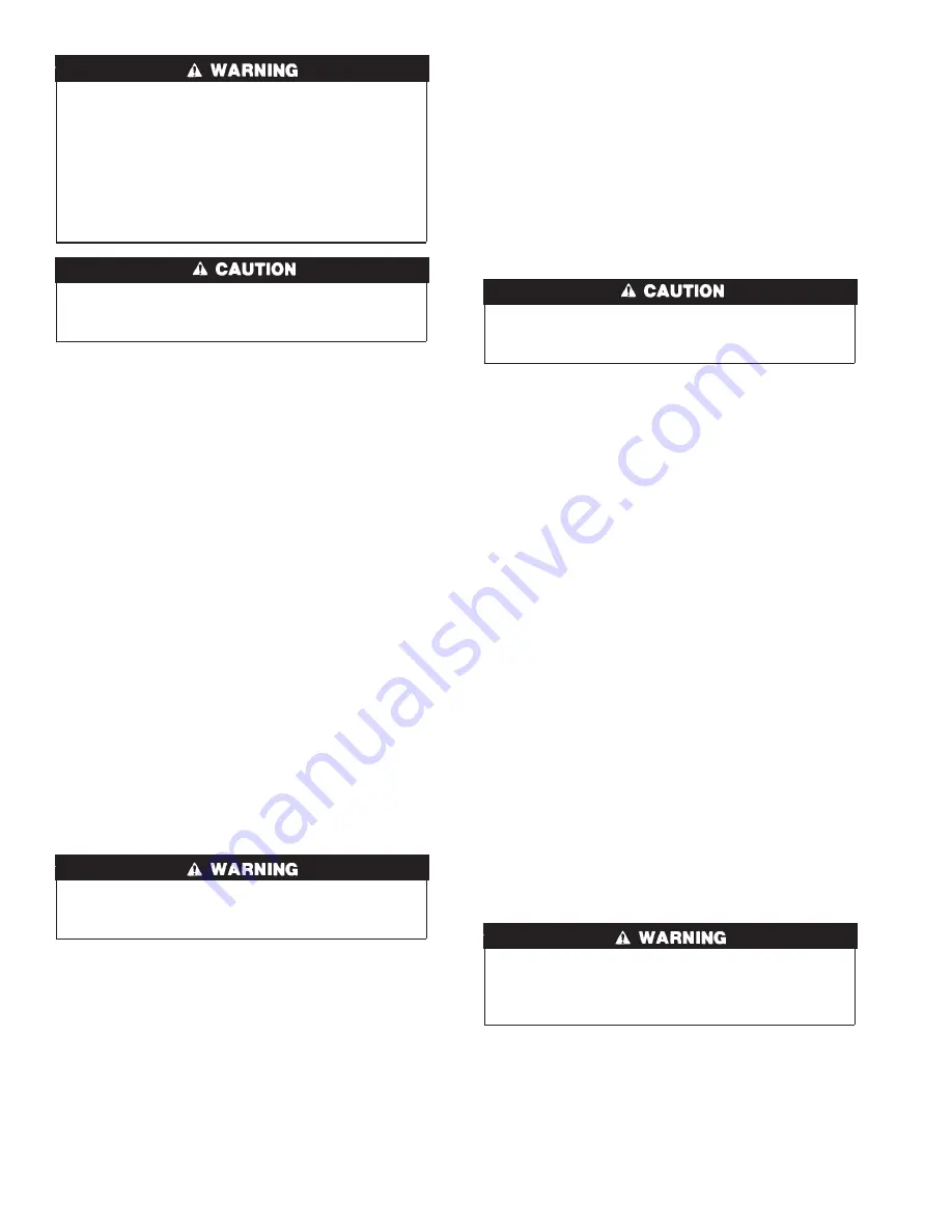 Carrier 50JS Installation, Start-Up And Service Instructions Manual Download Page 22