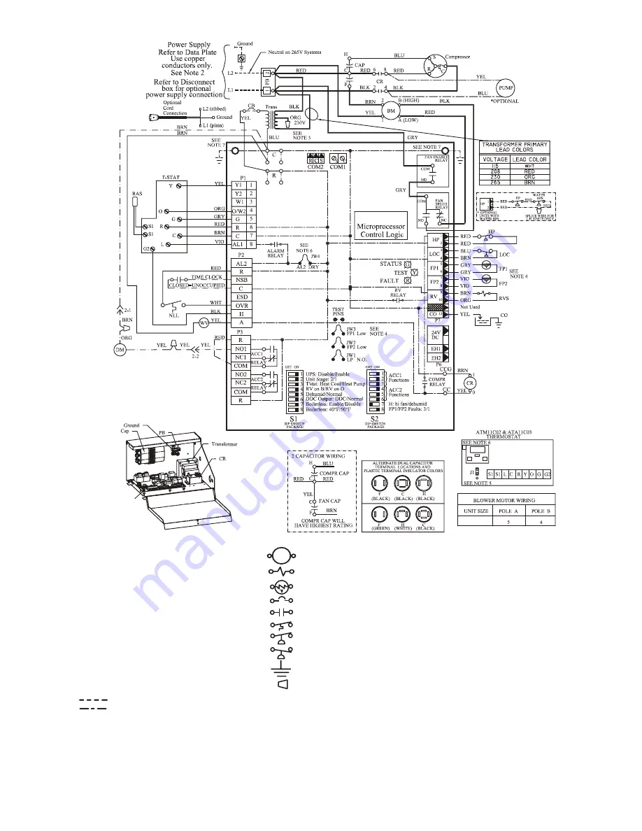 Carrier 50PEC09-18 Aquazone Скачать руководство пользователя страница 21