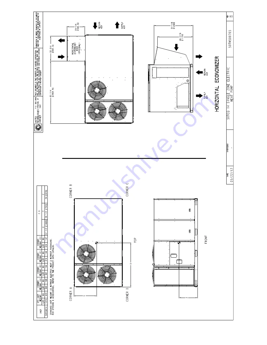 Carrier 50TCQD Installation Instructions Manual Download Page 6