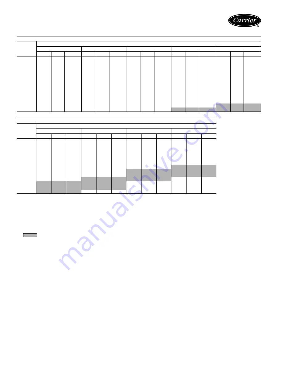Carrier 50TFQ004-007 Скачать руководство пользователя страница 42
