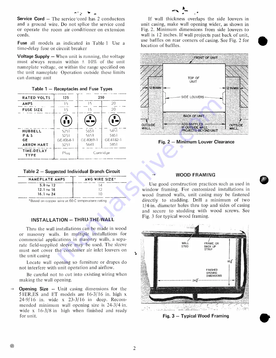 Carrier 51ER Installation Instructions Download Page 2