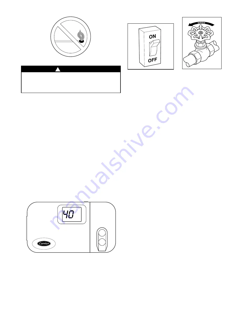 Carrier 58CLA User'S Information Manual Download Page 5