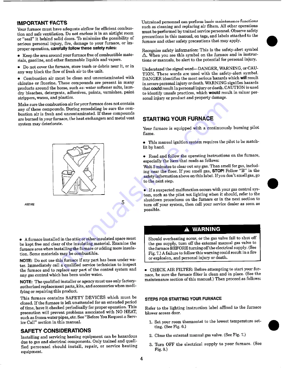 Carrier 58PAP User'S Information Manual Download Page 6