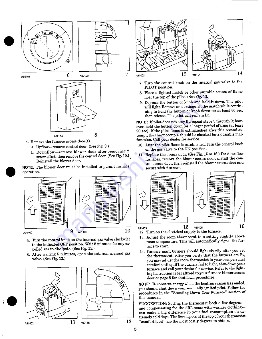 Carrier 58PAP User'S Information Manual Download Page 7