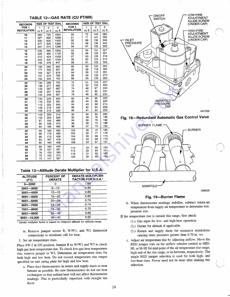 Carrier 58UHV Series Скачать руководство пользователя страница 24