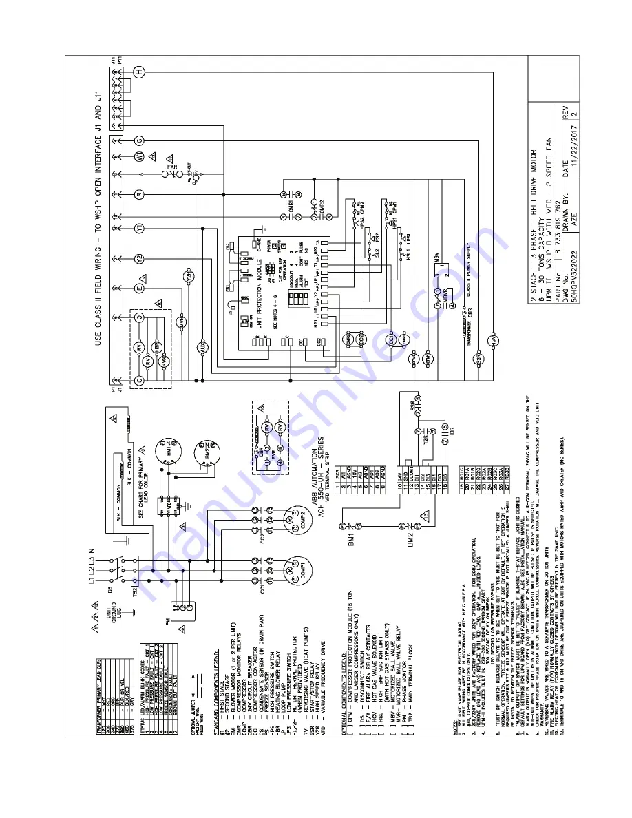 Carrier Aquazone 50HQP 072 Installation, Start-Up And Service Instructions Manual Download Page 29