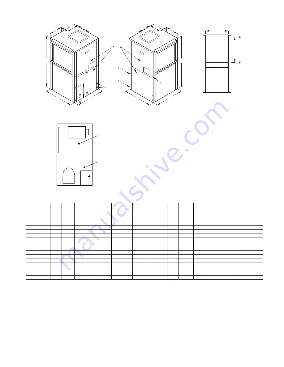 Carrier Aquazone 50PCH007 Installation, Start-Up And Service Instructions Manual Download Page 7