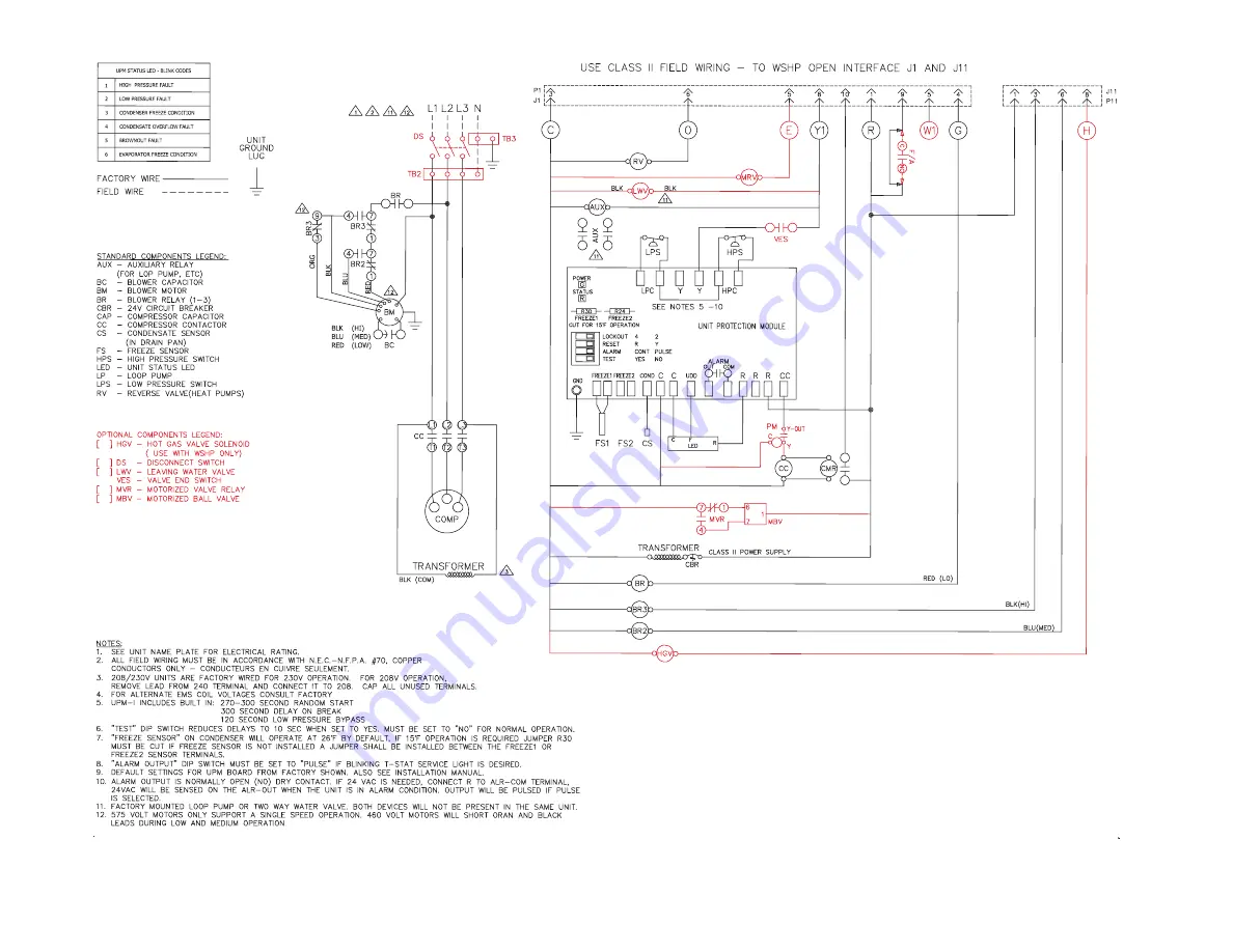 Carrier AQUAZONE 50PSH Installation, Start-Up And Service Instructions Manual Download Page 26