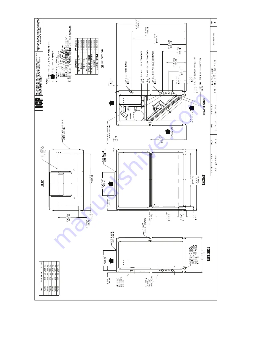 Carrier FAS072 Скачать руководство пользователя страница 4