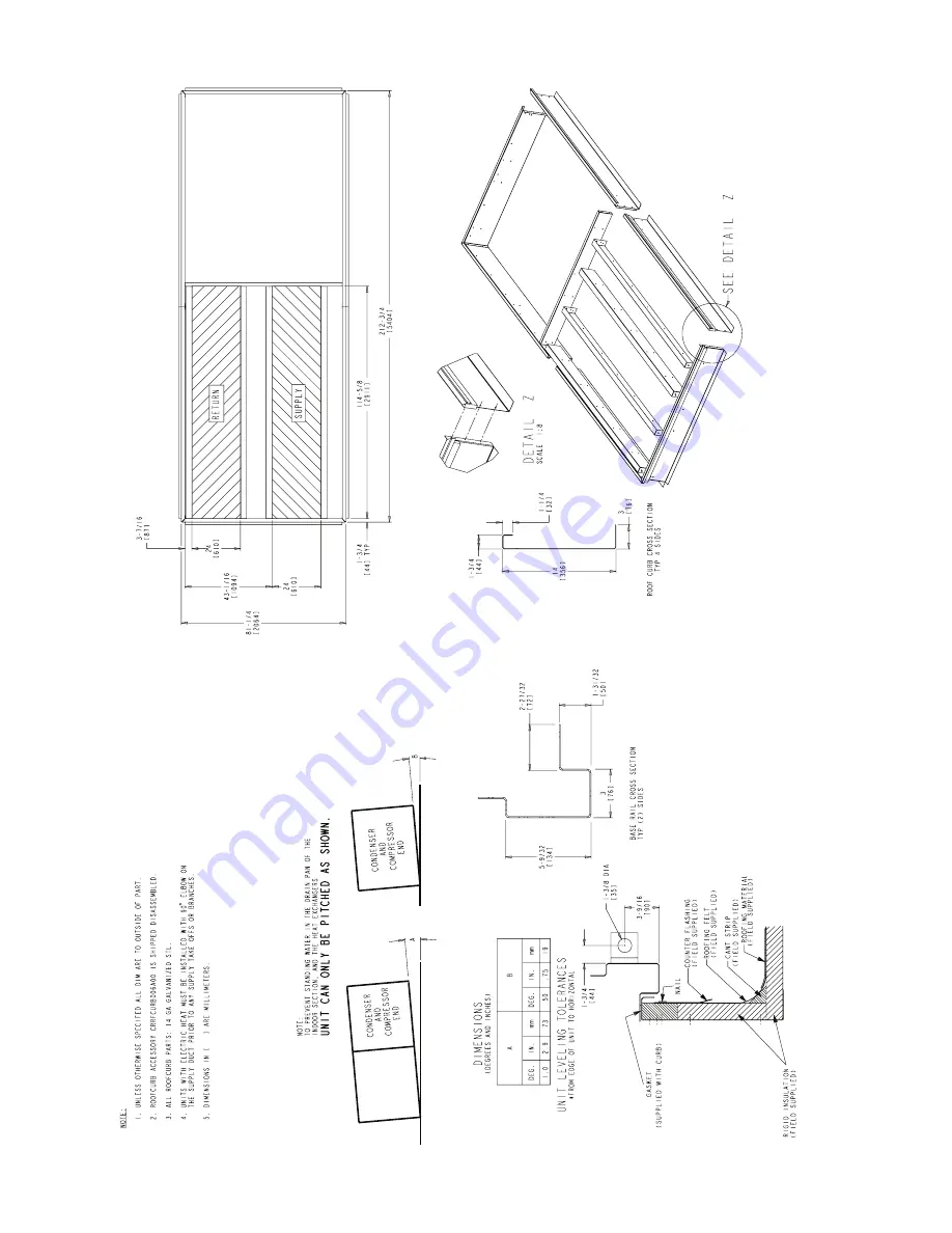 Carrier WEATHERMAKER 48AJ020 Installation, Start-Up And Service Instructions Manual Download Page 4