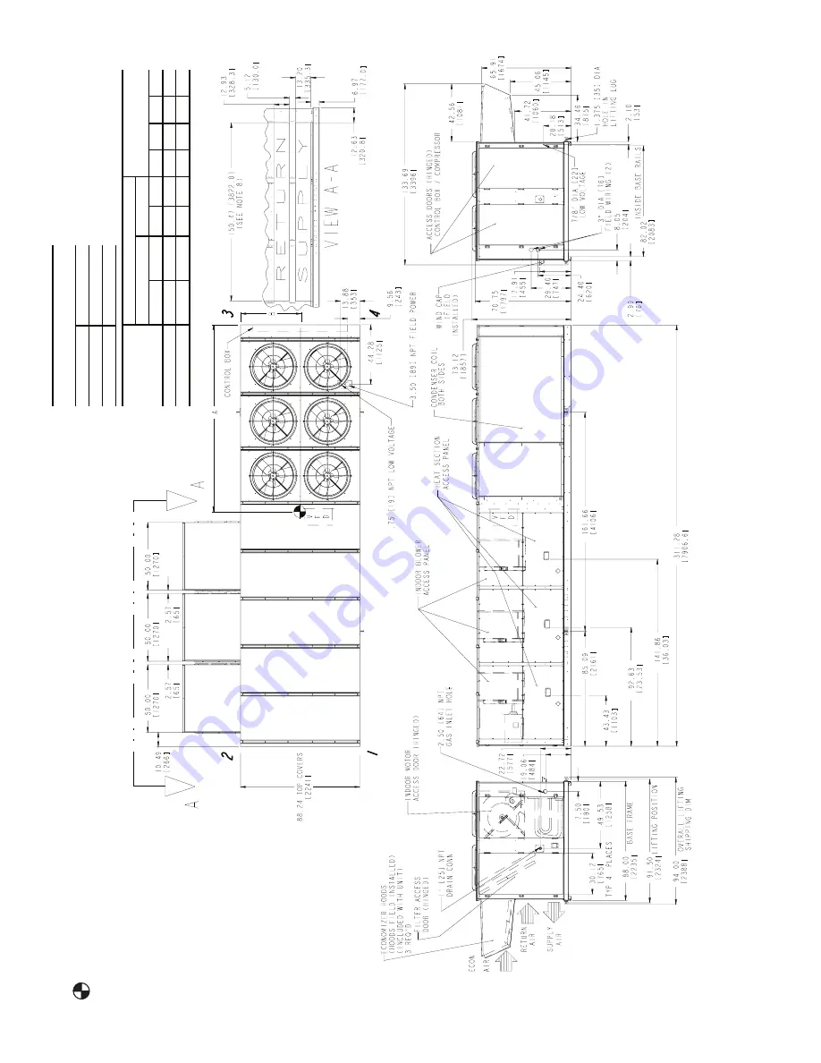 Carrier WEATHERMAKER 48AJ020 Installation, Start-Up And Service Instructions Manual Download Page 12