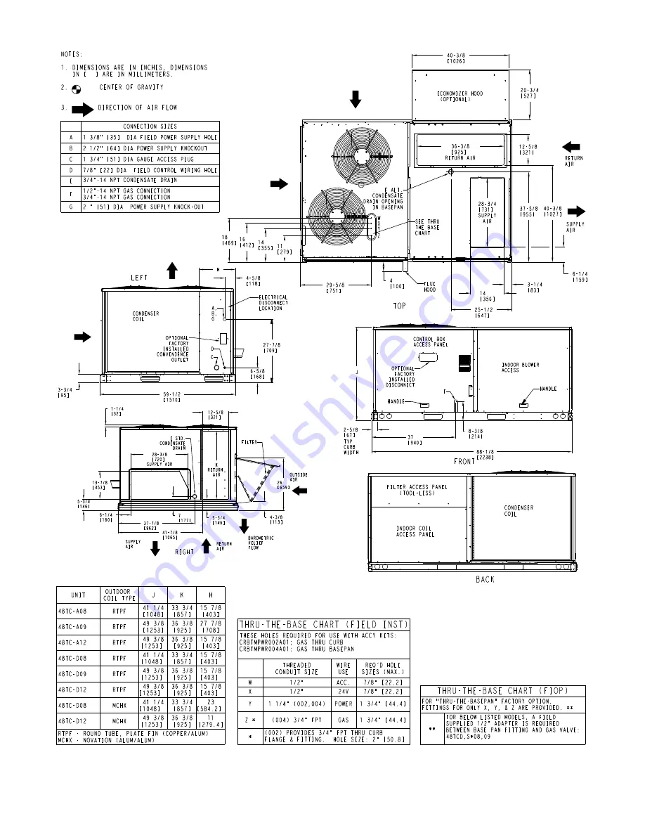 Carrier WeatherMaker 48TC**04 Product Data Download Page 22