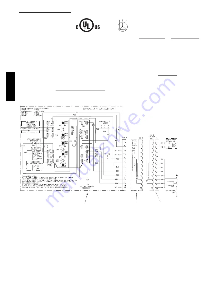 Carrier WeatherMaker 50TCQA07 Скачать руководство пользователя страница 44