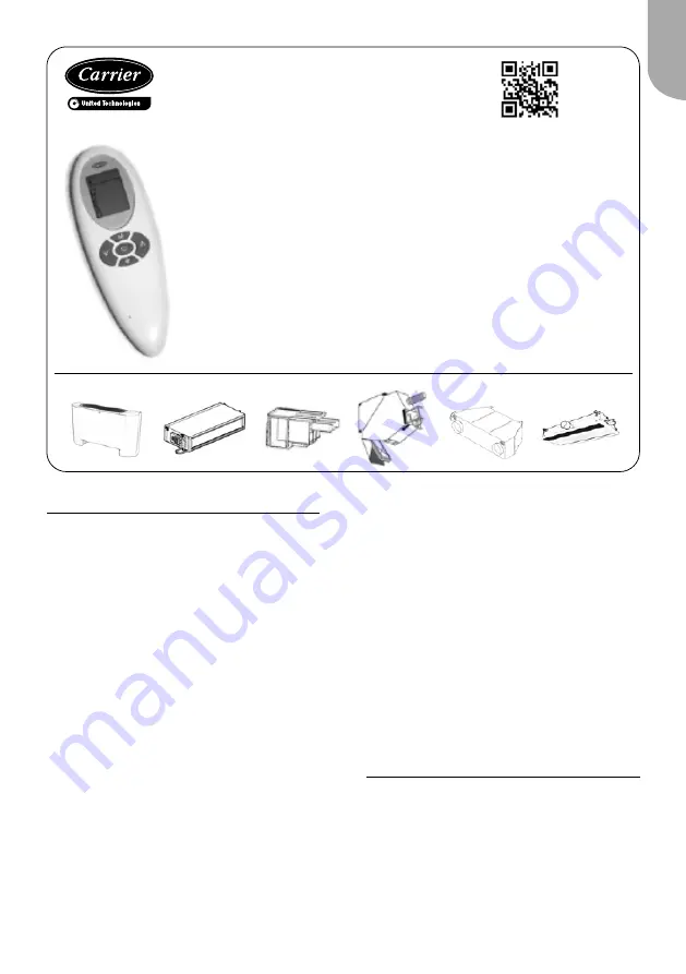 Carrier WTC-IR Installation Instructions Manual Download Page 1