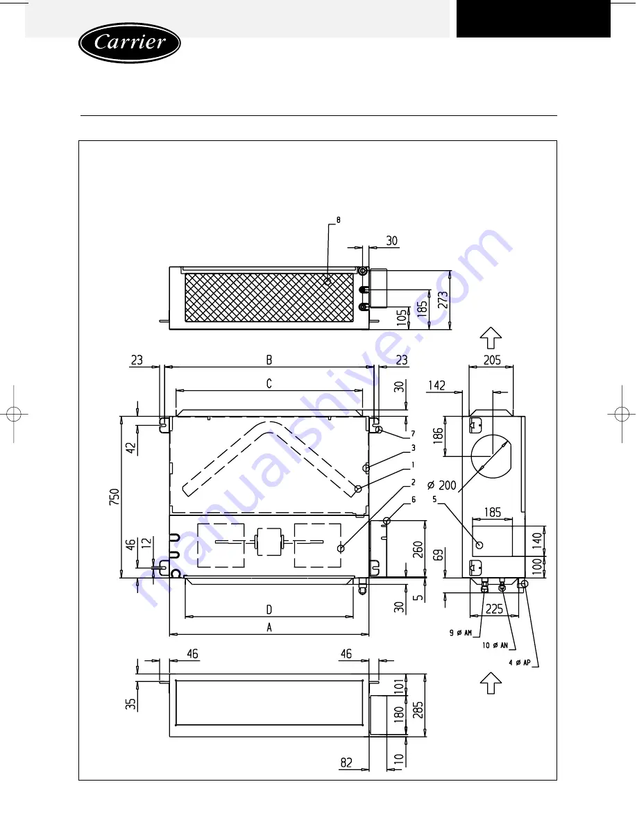 Carrier XPower 40DQV Installation Manual Download Page 7