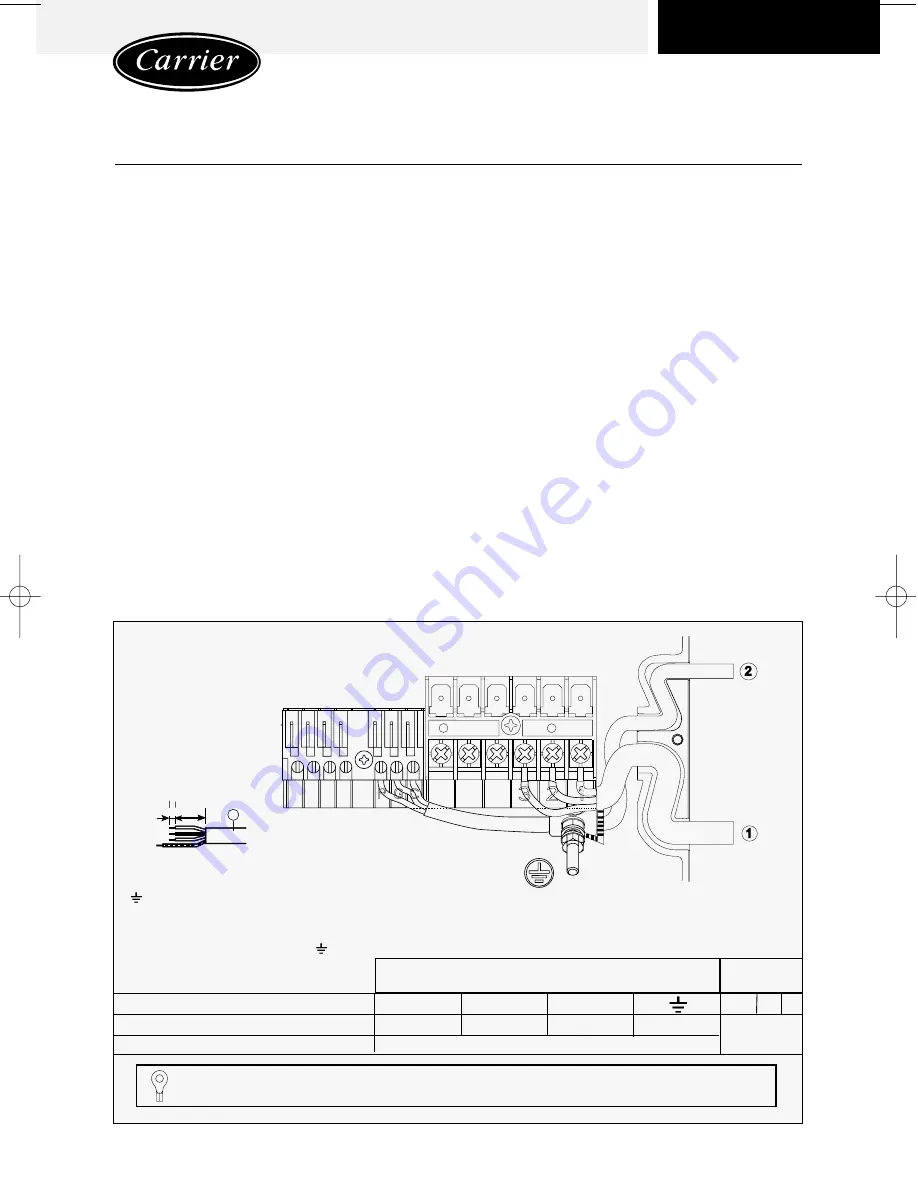 Carrier XPower 40DQV Installation Manual Download Page 21