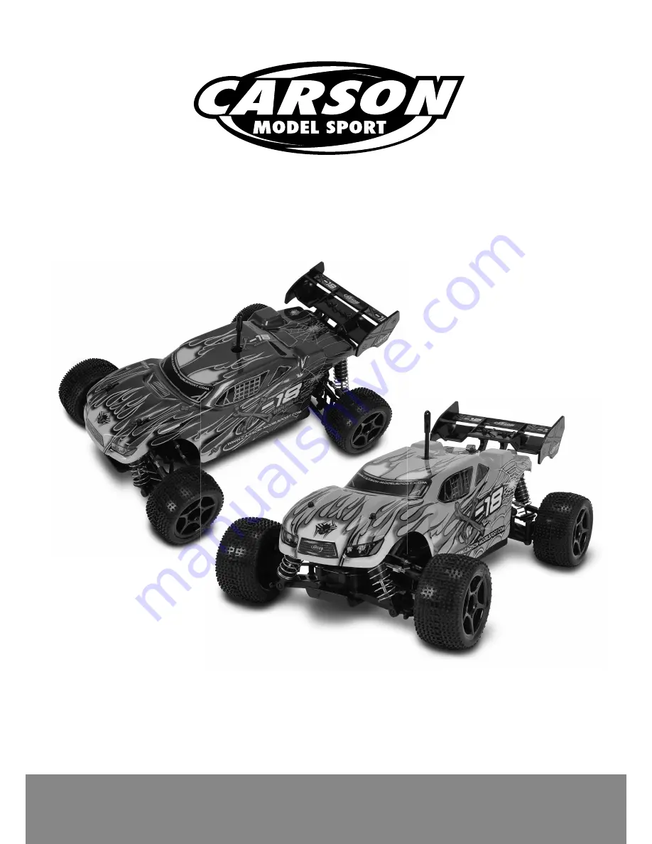 Carson X-18 Brushless RTR Instruction Manual Download Page 104