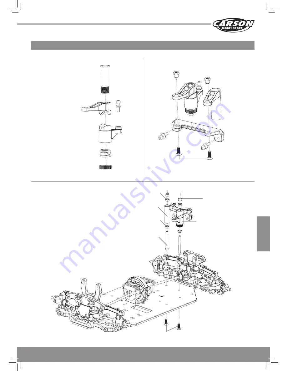 Carson X10N Onroad Chassis Скачать руководство пользователя страница 33