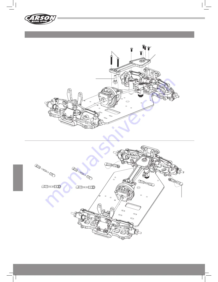 Carson X10N Onroad Chassis Instruction Manual Download Page 34