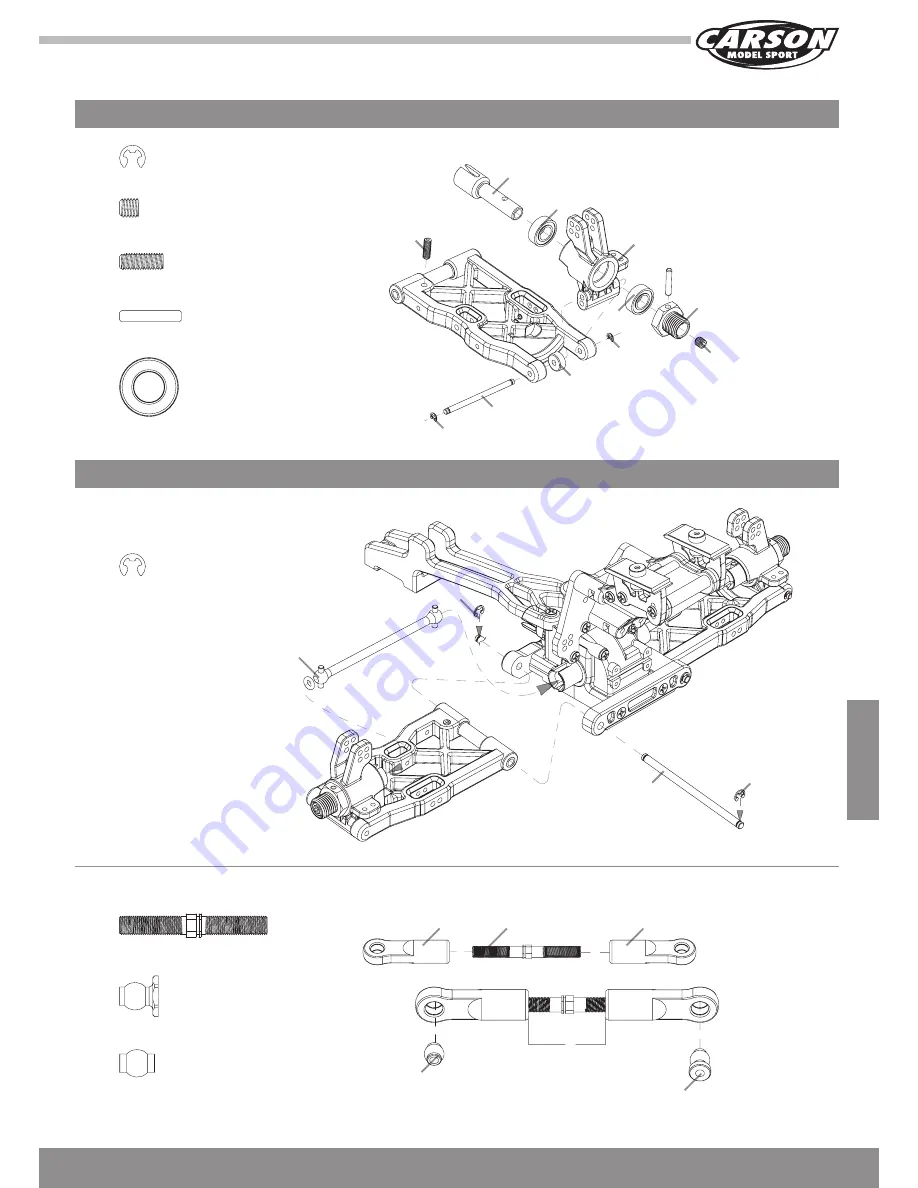 Carson X8E Chassis 500409015 Instruction Manual Download Page 55