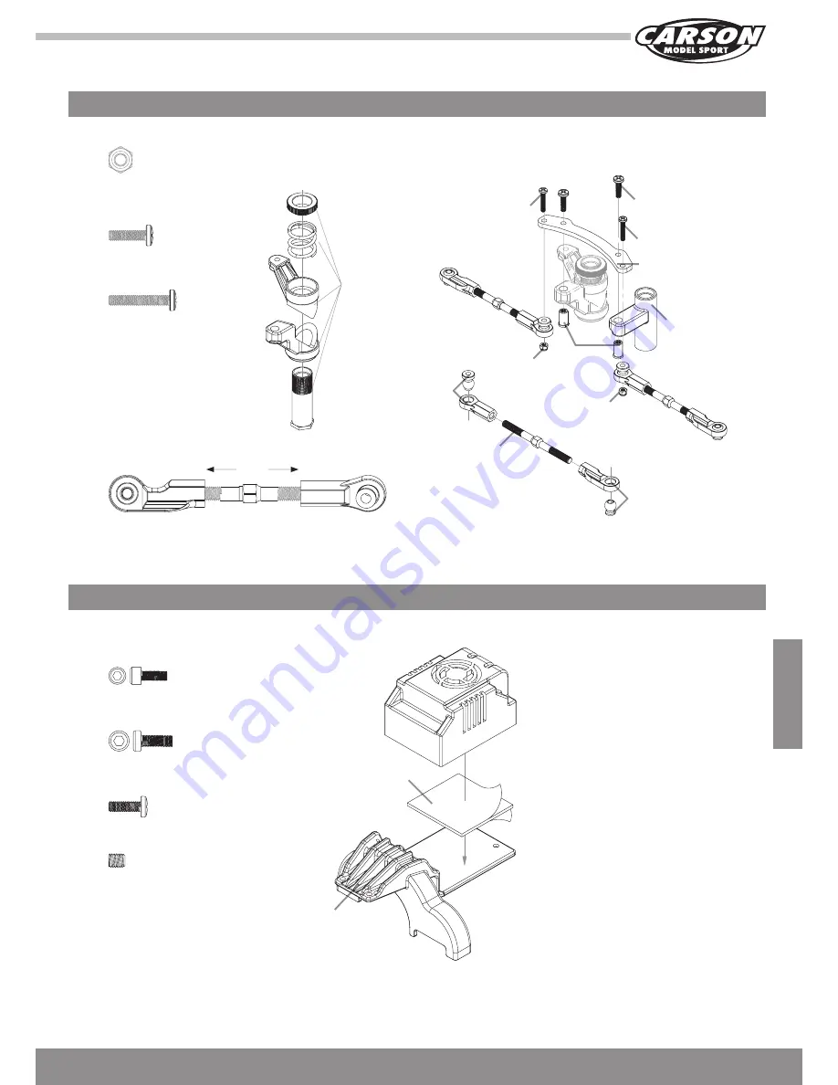 Carson X8E Chassis 500409015 Instruction Manual Download Page 57